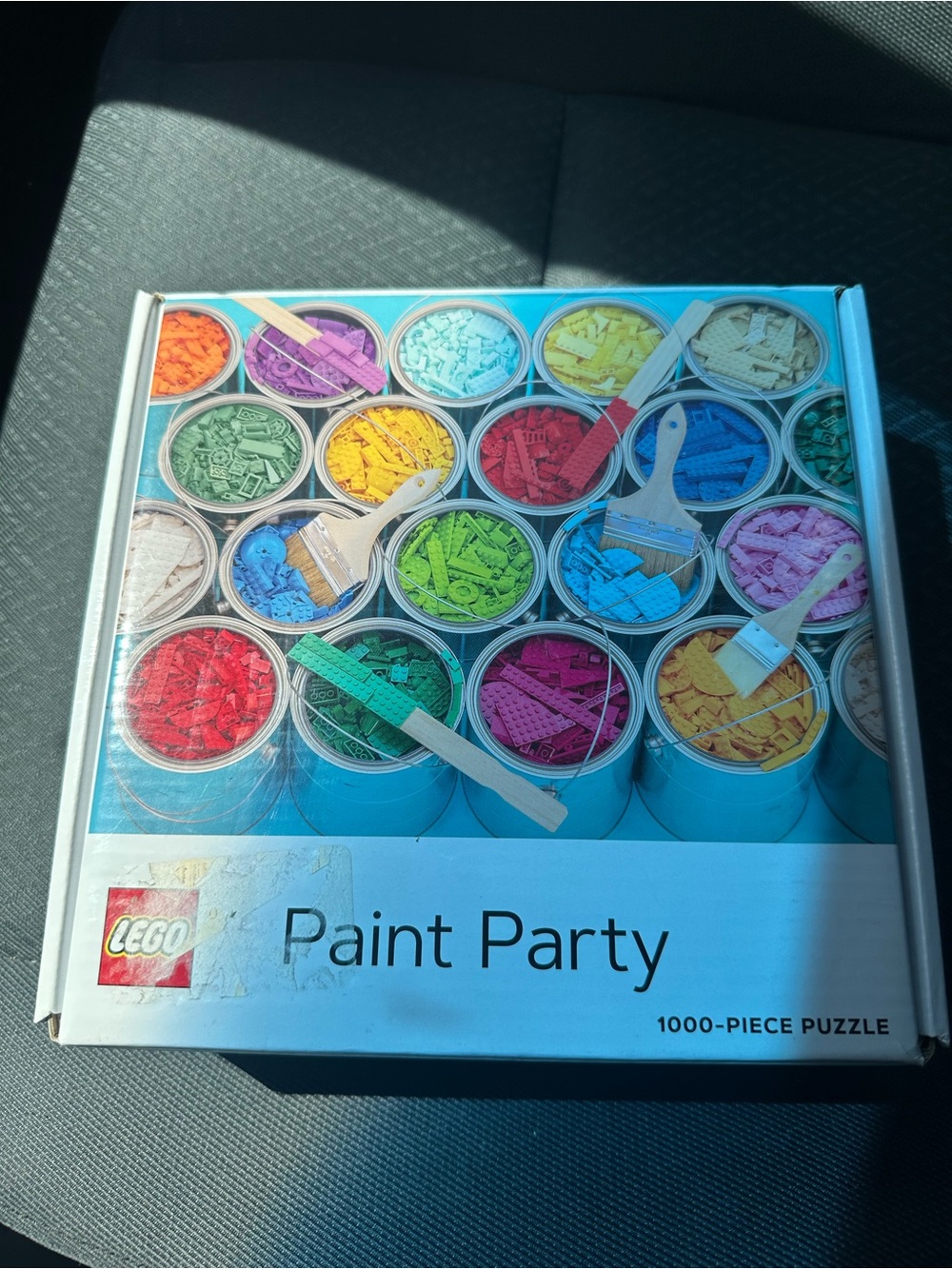 Lego Paint Party Puzzle - Red, Blue, Green, Yellow, Pink, Purple